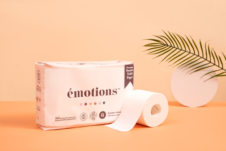 100% Bamboo Toilet Paper (6 rolls x 8 packs)