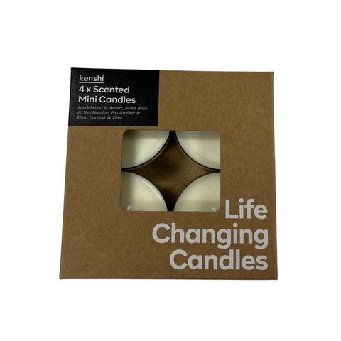 4 x Scented Mini Candles
