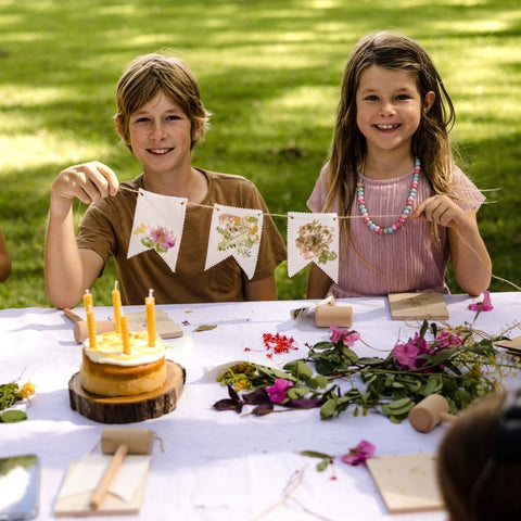 Nature Bunting Party Activity