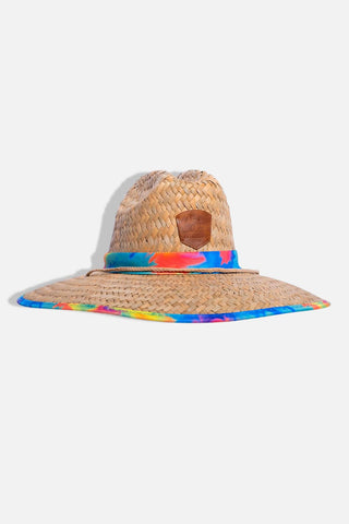 Rainbow Road Straw Hat