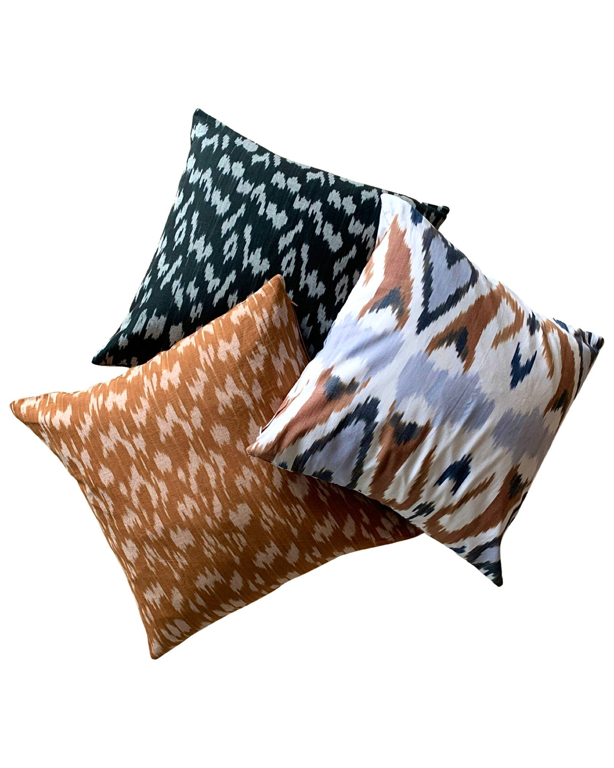 Artisanal Ikat Cushion Covers
